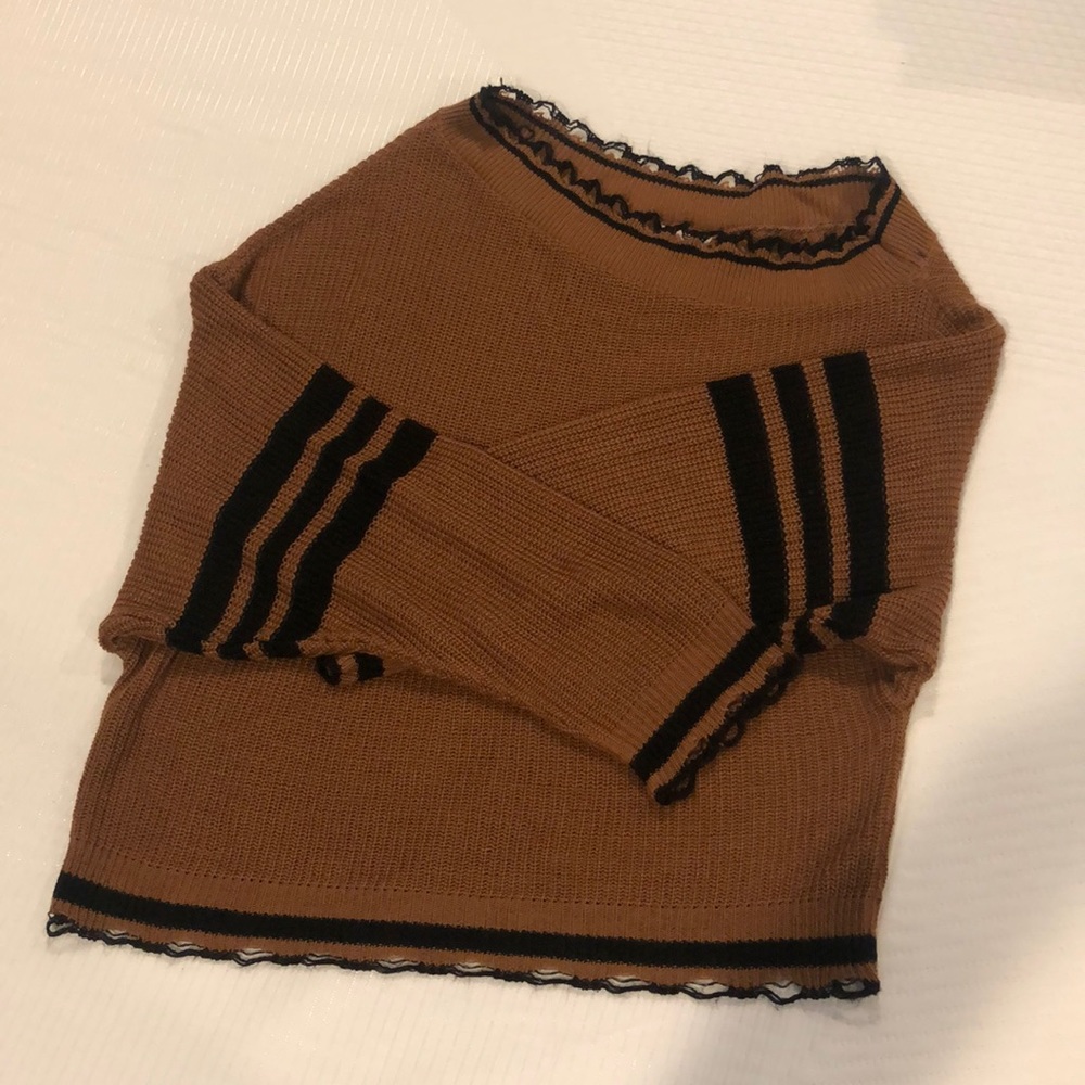 Off the shoulder sweater